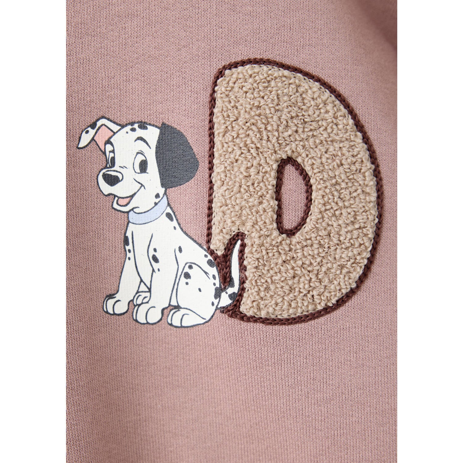 Mango Kids 101 Dalmatiërs sweater met backprint oudroze