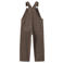 Mango Kids denim tuinbroek - donkerbruin