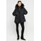 Elvine katoenen winterparka - donkerblauw
