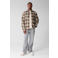 Shoeby relaxed fit geruit overhemd - bruin