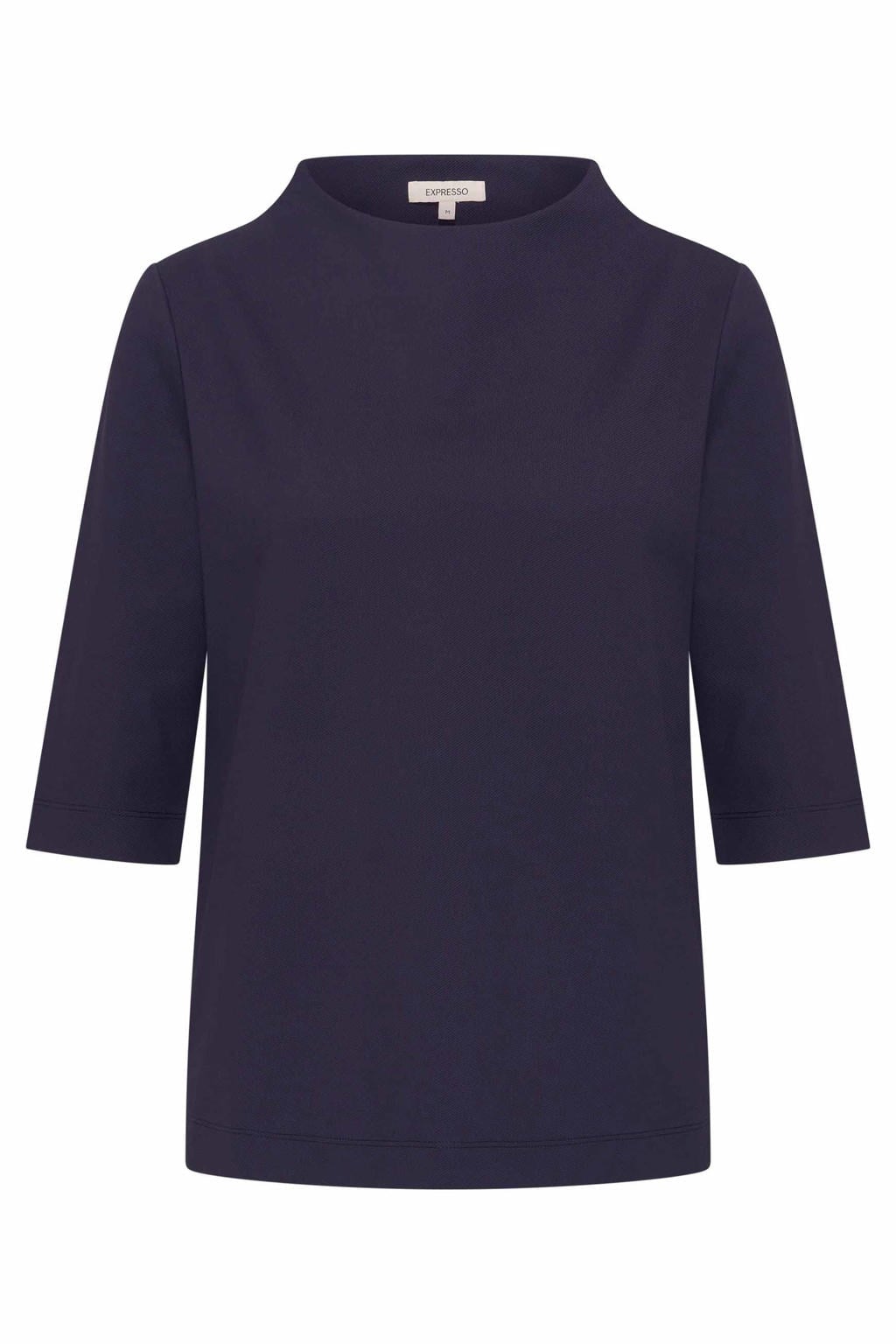 Expresso top - donkerblauw