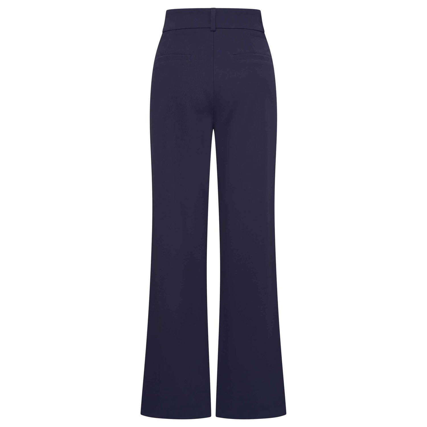 Expresso flared broek blauw