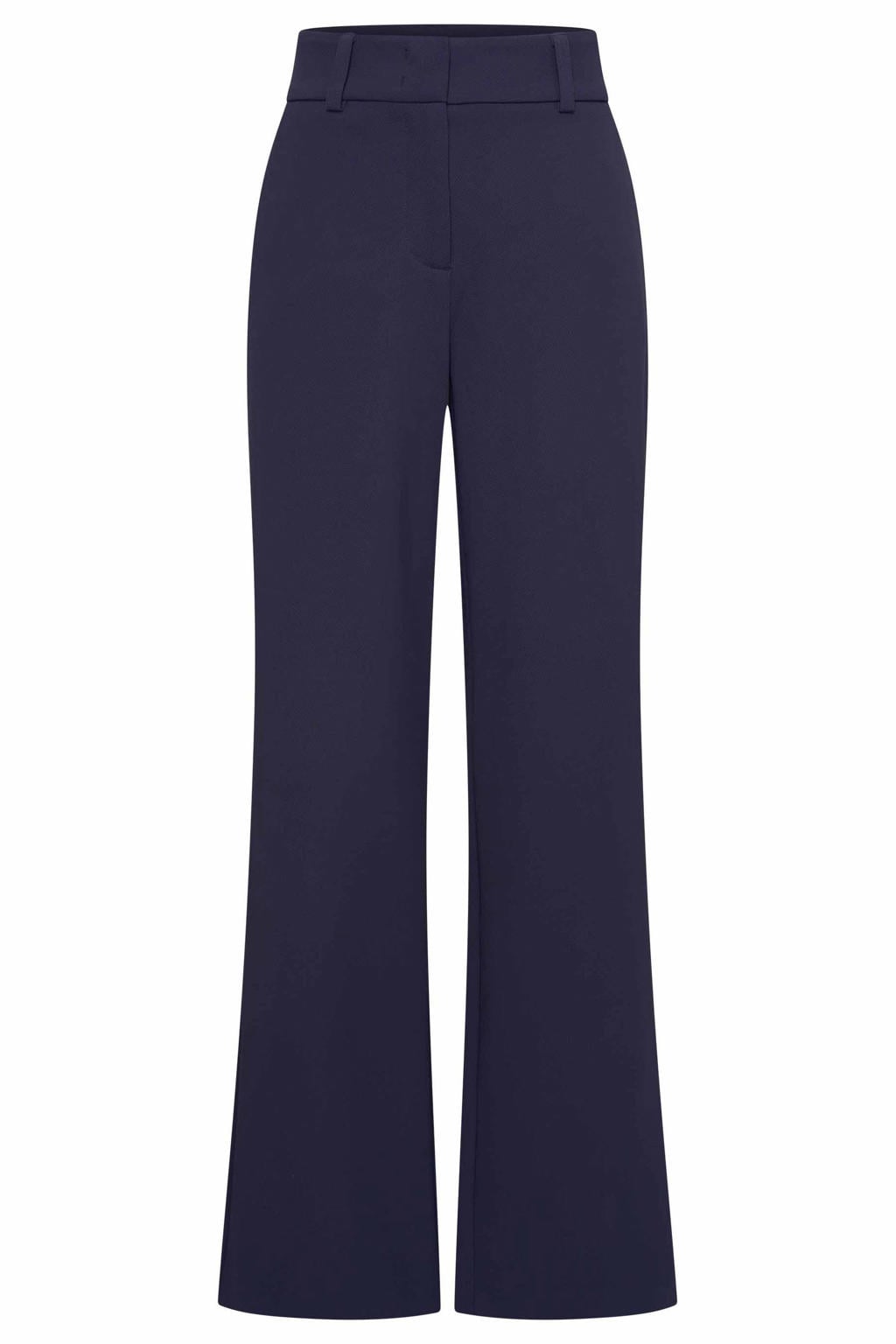 Expresso flared broek - blauw