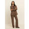 Expresso flared broek - bruin
