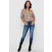 ONLY gebreid vest - taupe