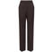 ONLY high waist regular fit flared broek - donkerbruin