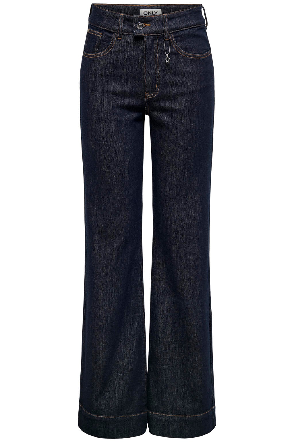 ONLY wide leg jeans - donkerblauw
