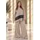 Curviss loose fit casual broek - beige