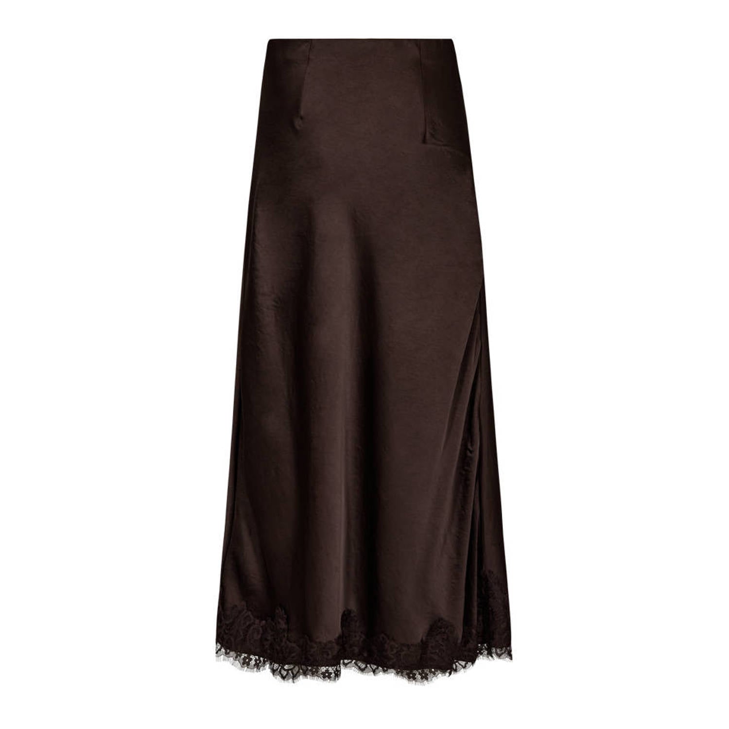 FREEQUENT maxi rok bruin