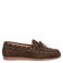 Nelson suède mocassins met studs - bruin