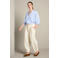 LOLALIZA gestreepte blouse - lichtblauw