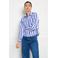 LOLALIZA gestreepte blouse - blauw