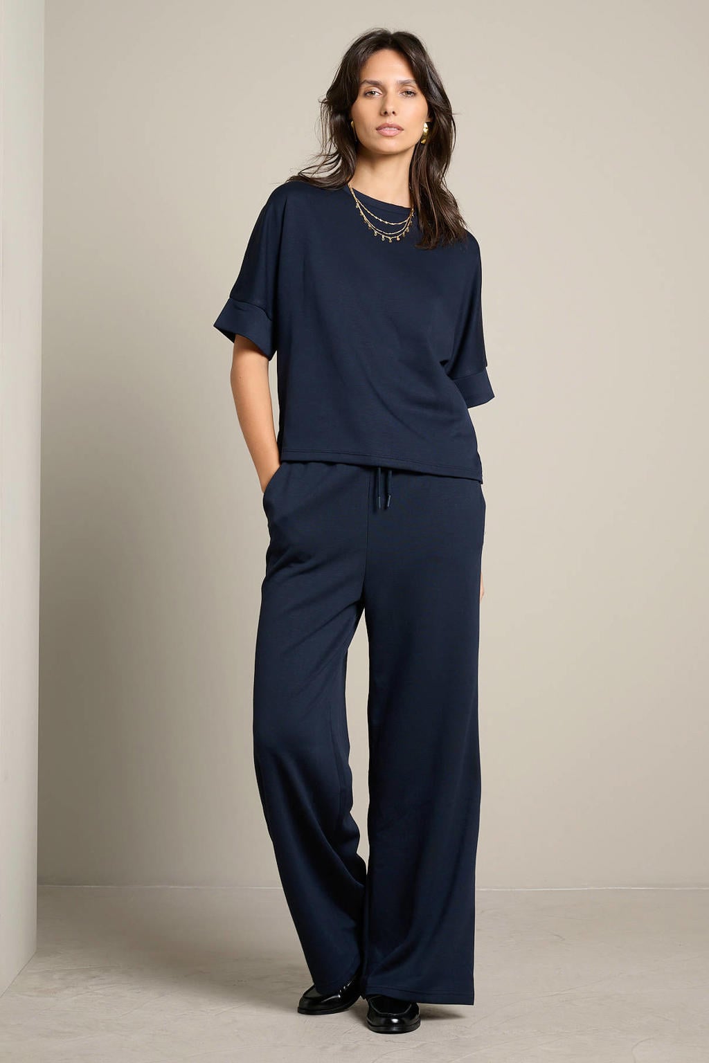 LOLALIZA T-shirt - blauw