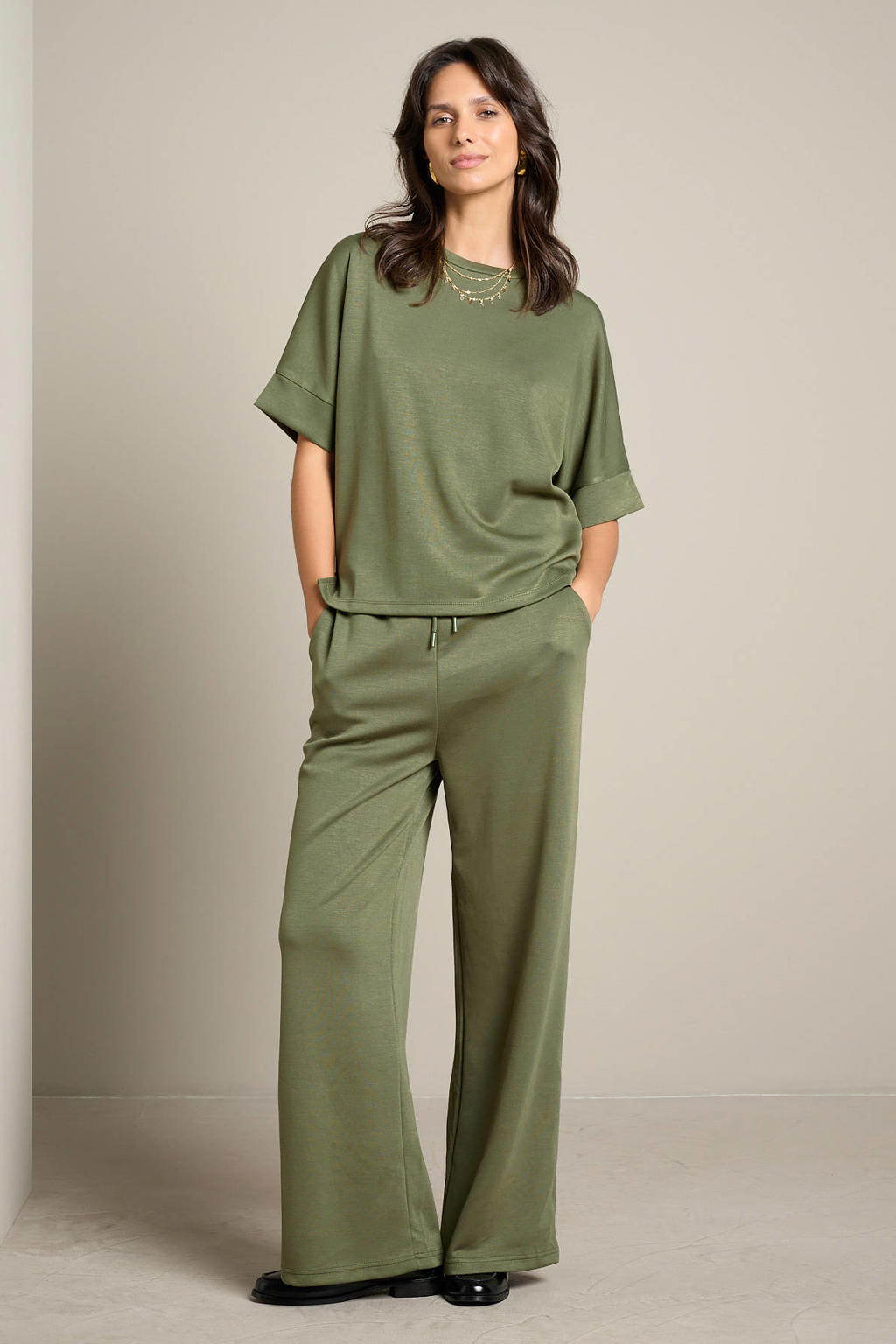 LOLALIZA T-shirt - groen