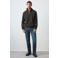 Mango Man regular fit sweater met wol - bruin