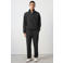 Mango Man regular fit sweater met wol - donkergrijs