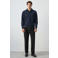 Mango Man regular fit sweater - donkerblauw