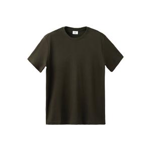 regular fit T-shirt - donkergroen