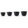 Birkmann Birkmann Mengkommen / Beslagkommen Colour bowls set 4-Delig- 1.5, 2, 3 en 4 Liter - Cool Grey