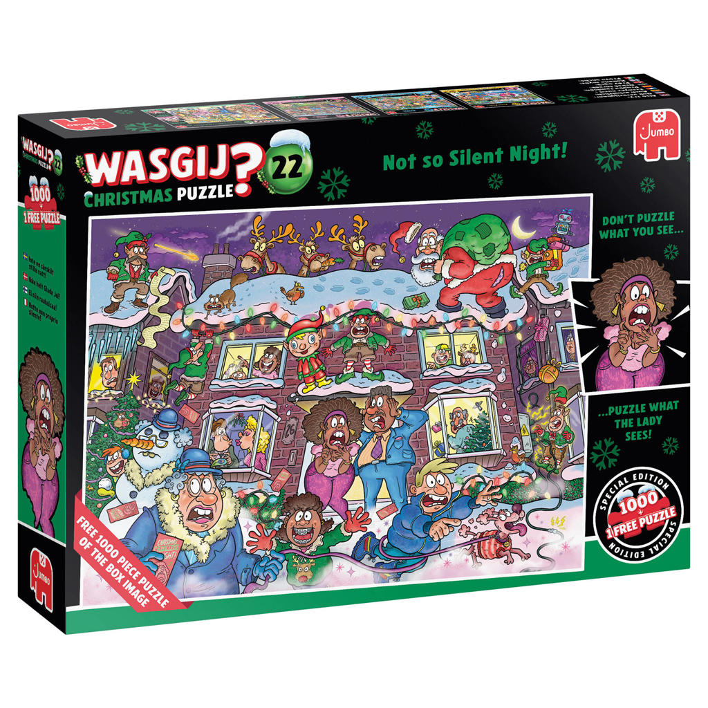 Wasgij Christmas 22 Niet Zo'n Stille Nacht! (2x1000)