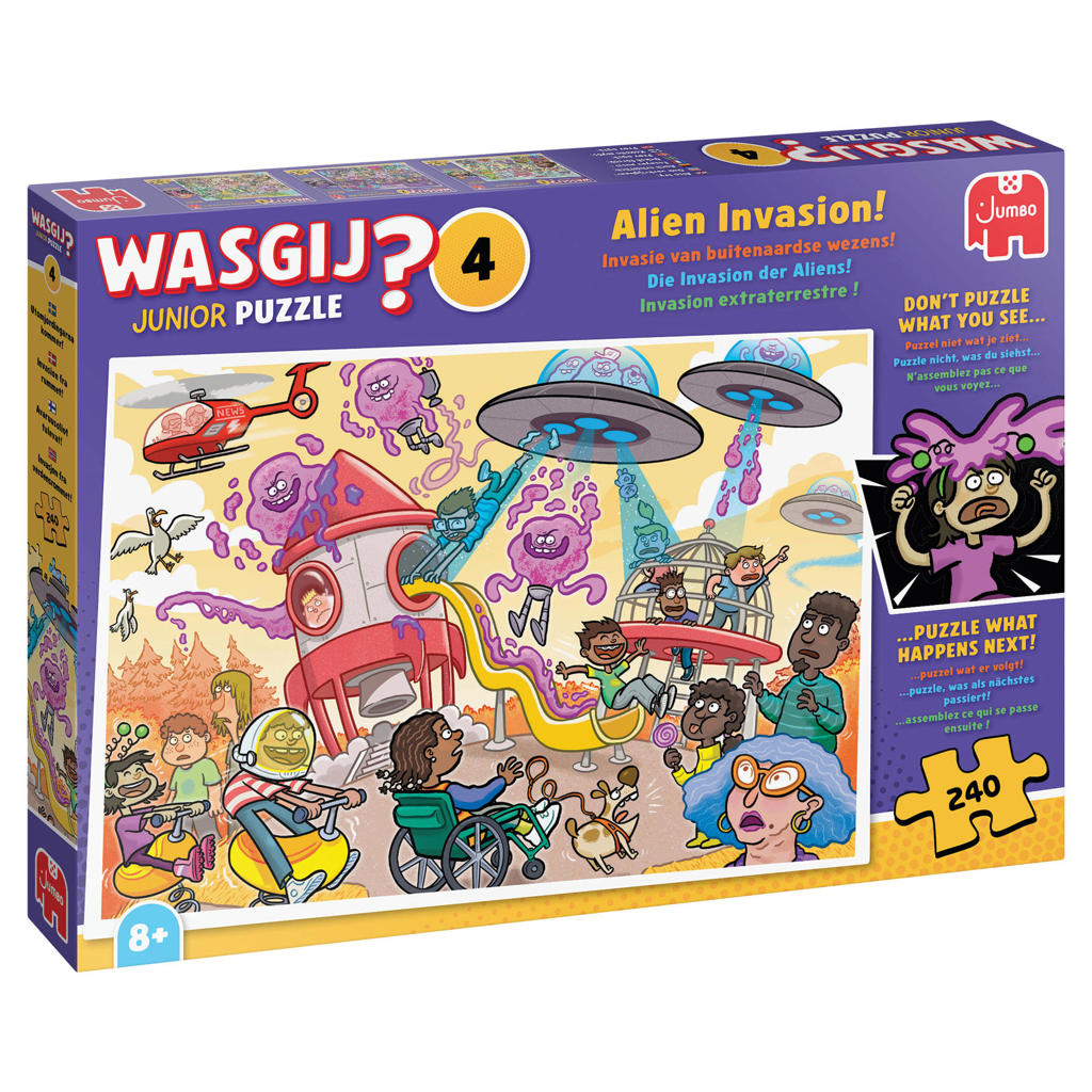 Wasgij Junior 4 Invasie Van Buitenaardse Wezens! (240)