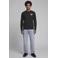 JJ REBEL regular fit longsleeve met logo - zwart