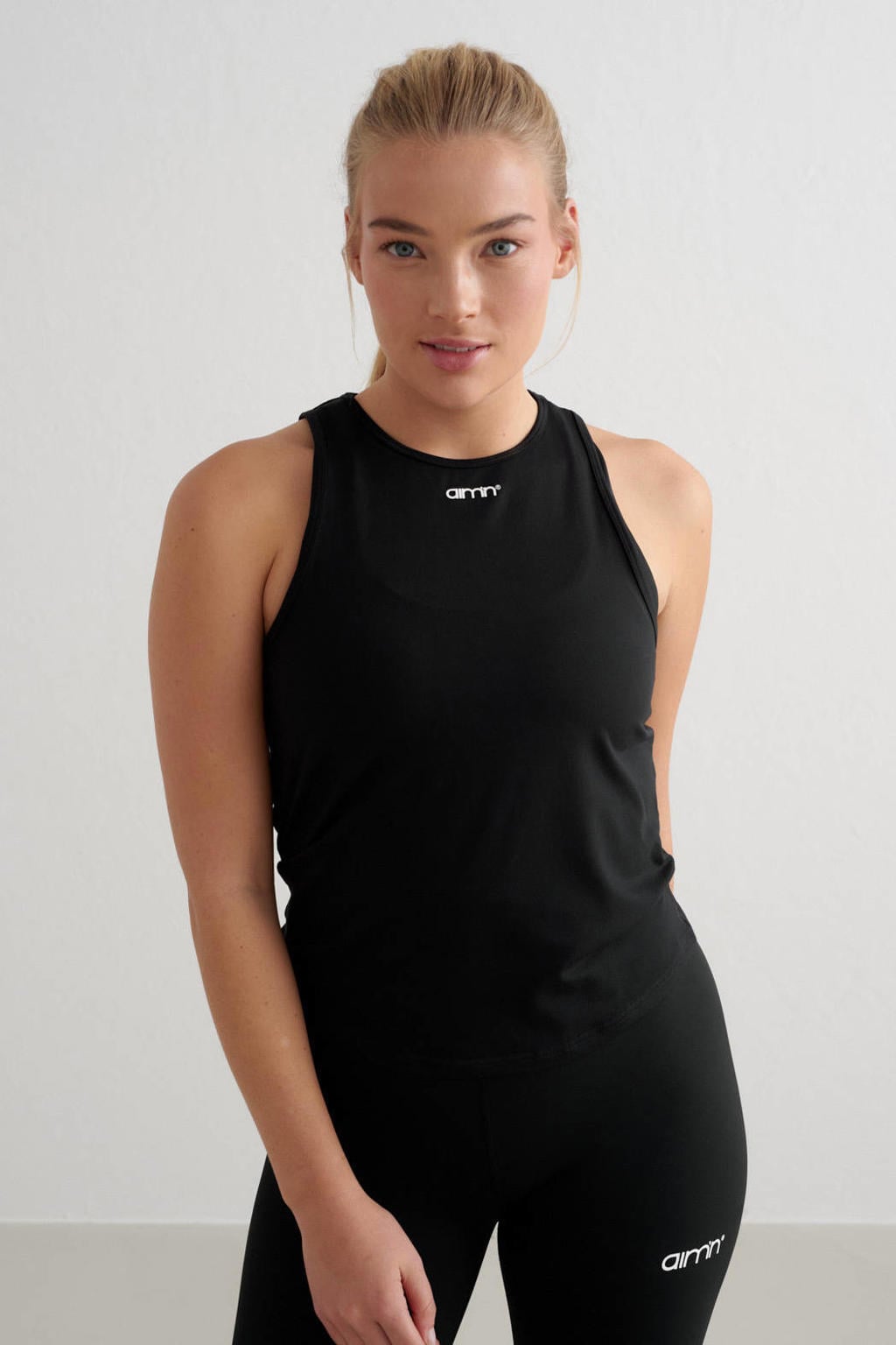 Aim'n Soft Basic sporttop - zwart