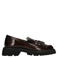 Manfield chunky lakleren loafers - bruin