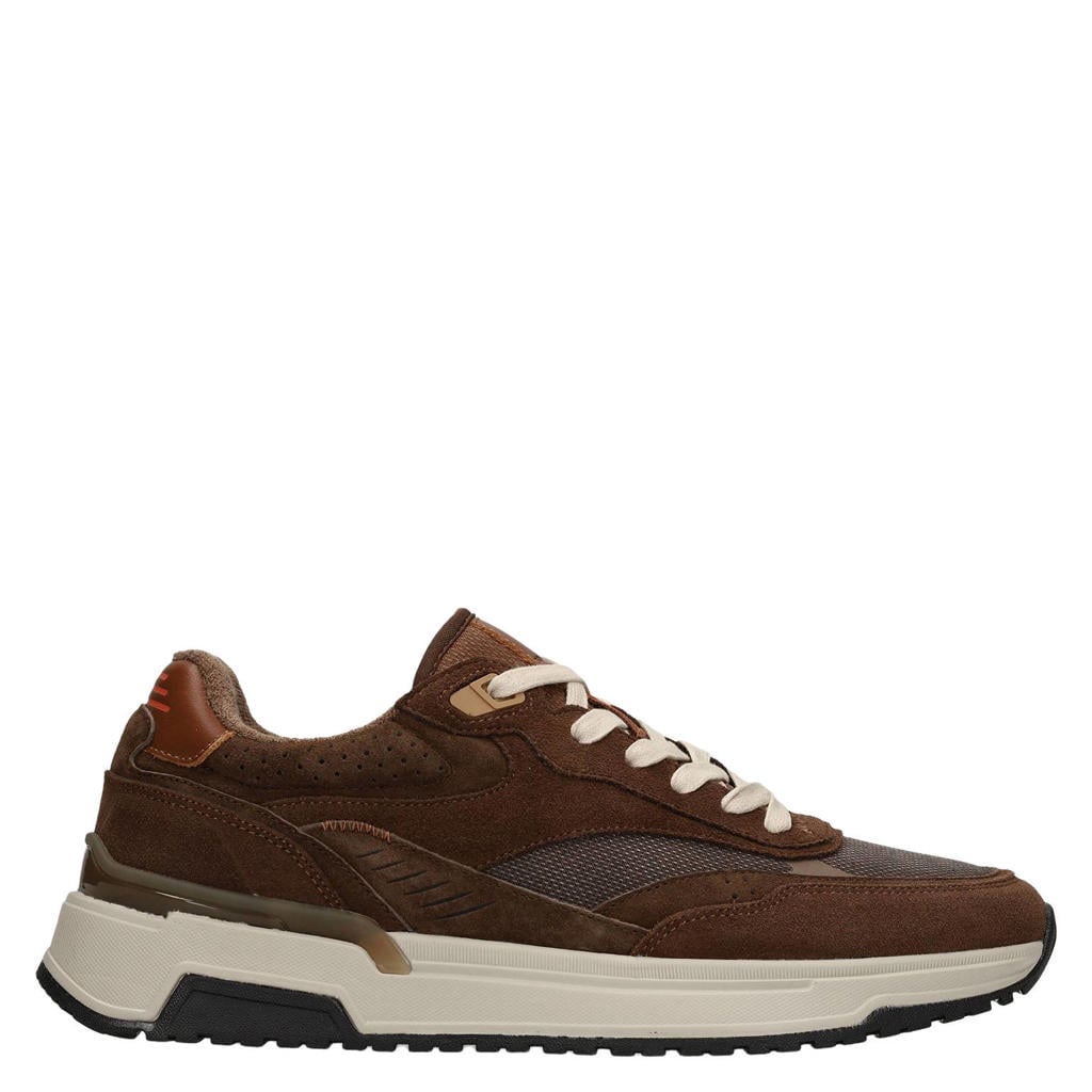 No Stress suède sneakers - bruin