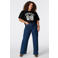 MS Mode Plus Size top met tekst - zwart/ecru