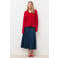 Caroll gebreide trui met wol - rood