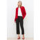 Caroll wollen gebreid vest - rood