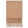Mango Man sjaal met franjes beige