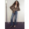 Mango flared jeans - donkerblauw