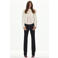 Mango tweed jas met wol - ecru