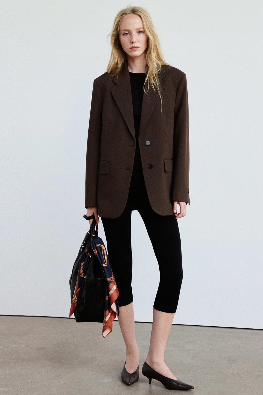 Mango regular blazer - bruin