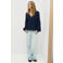 MANGO TEEN blousetop - marineblauw