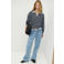 MANGO TEEN wide leg jeans - lichtblauw