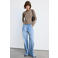 Mango gebreid vest - bruin