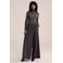WE STUDIO wide leg wrap broek - antraciet