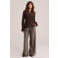 WE Fashion kanten blouse - bruin
