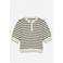 VERO MODA gestreepte pullover - ecru