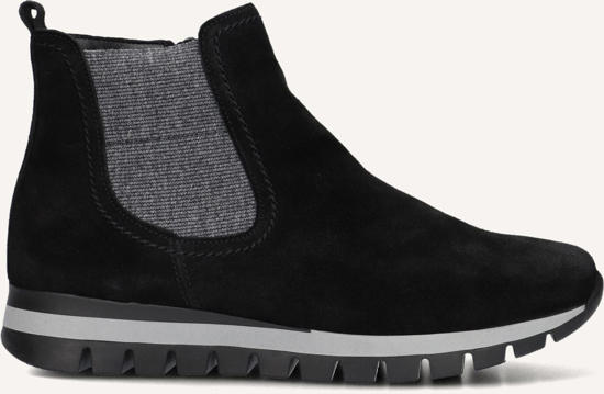 zwarte chelsea boots dames