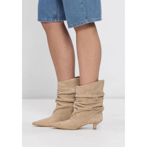 Notre-V Enkellaarsjes Jenna Beige