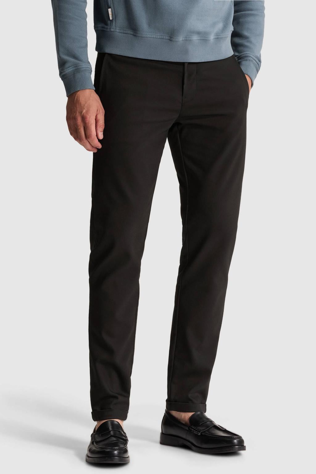 Cast Iron CYLAS tapered chino - zwart