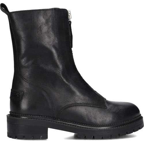 Shabbies Amsterdam Boots Tirza Zipa Zwart