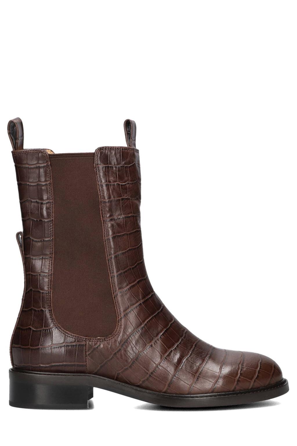 Stefano Lauran Enkellaarsjes Pe2046 Bruin