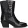 Shabbies Amsterdam Enkellaarsjes Juul Ankle Boot Zwart