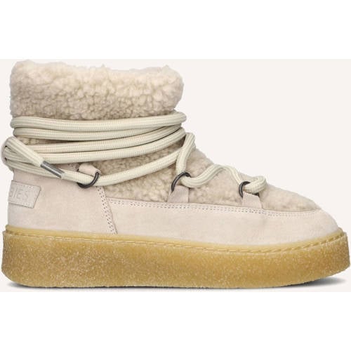 Shabbies Amsterdam Laarzen Senna Lana Beige