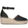 AYANA Espadrilles Yu689 Zwart